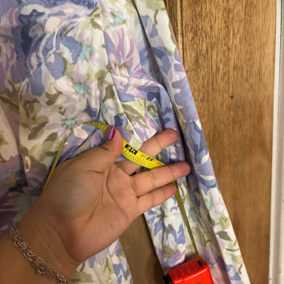 Croft & Barrow women’s Pastel Floral print jacket size XL - Picture 4 of 8